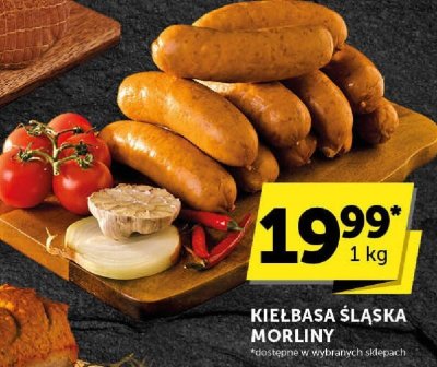Kiełbasa śląska Morliny promocja w Groszek