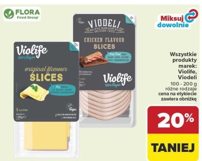 Ser wegański plastry Violife original flavour promocja w Carrefour Market