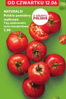 Pomidory malinowe polska NATURALSI promocja