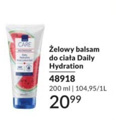 Żelowy balsam do ciała Daily Hydration promocja w AVON