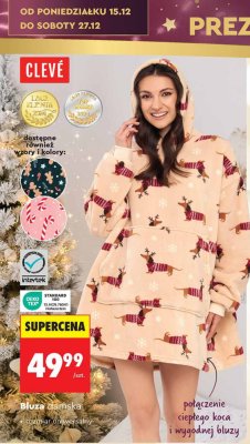 Bluza damska Clevé promocja w Biedronka