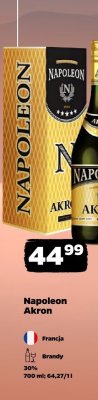 Brandy Napoleon Akron promocja w Netto
