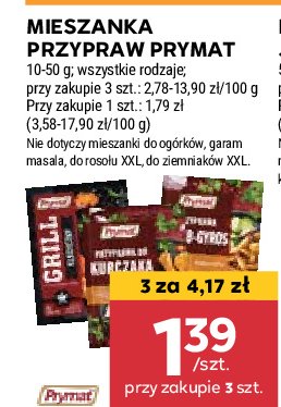 Przyprawa klasyczna Prymat grill promocja