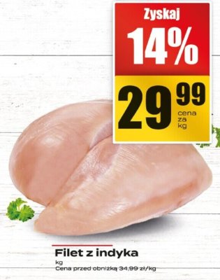 Filet z indyka promocja w Supeco