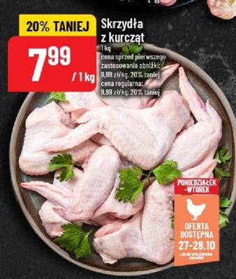Skrzydła z kurczat promocja w POLOmarket