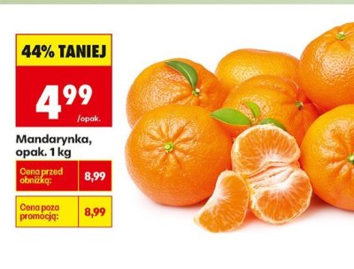 Mandarynka opak. 1 kg promocja w Biedronka