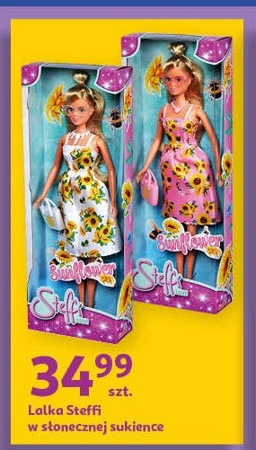 Lalka w słonecznej sukience Steffi (zabawki) promocja