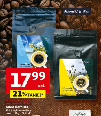 Kawa ziarnista promocja w Auchan