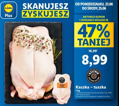 Kaczka tusza Rzeźnik codzienna dostawa promocja