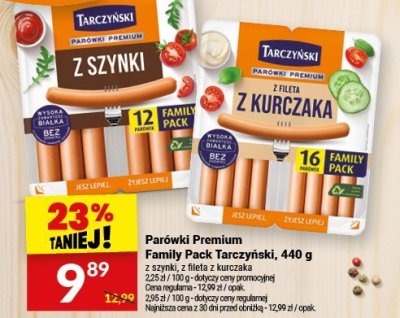 Parówki Premium Family Pack Tarczyński, 440 g promocja w Twój Market