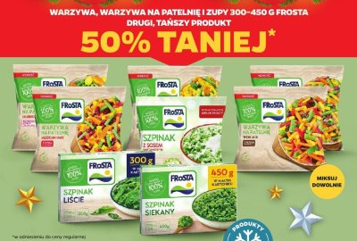 Warzywa na patelnię drugi produkt -50% promocja w Netto