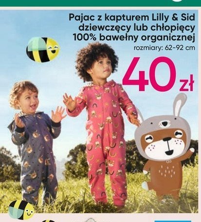 Pajac z kapturem dziewcz臋cy 62-92 cm promocja