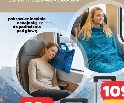 Koc podróżny 2 w 1 promocja w Netto