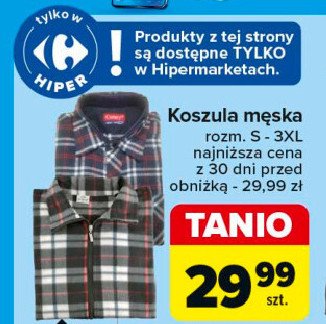 Koszula flanelowa męska s-3xl promocja