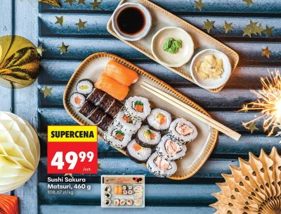Sushi Sakura Matsuri promocja w Biedronka