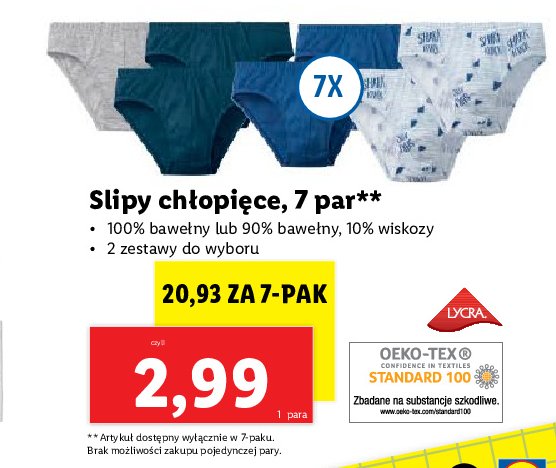 Slipy ch艂opiece Lupilu promocja