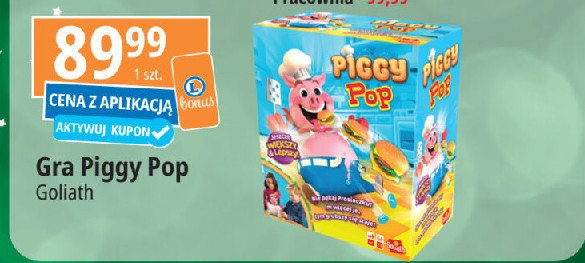 Piggy pop gra Goliath promocja w Leclerc