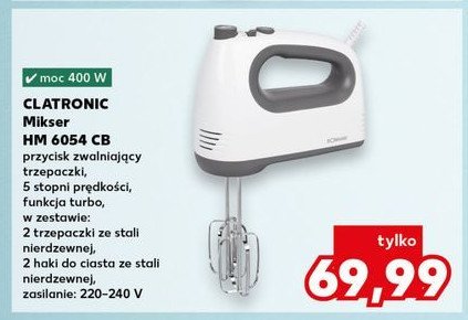 Mikser hm 6054 cb Clatronic promocja w Kaufland