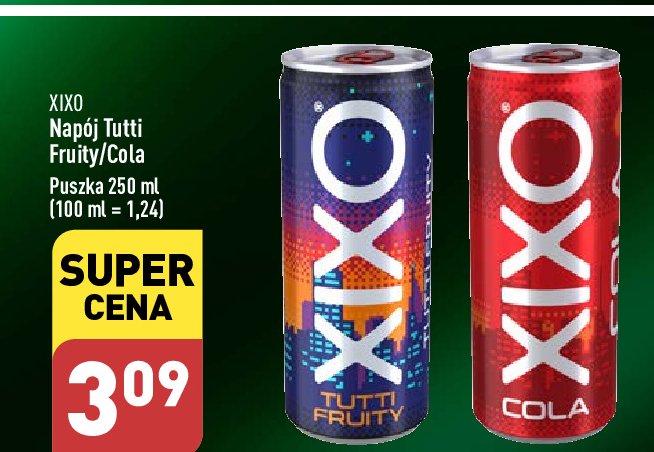 Napoj Xixo cola promocja