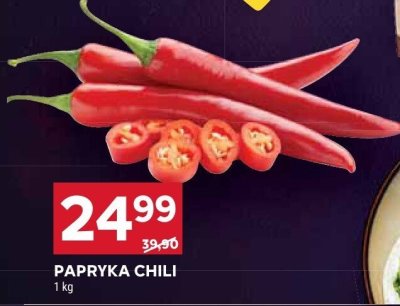 Papryka chili promocja w Stokrotka