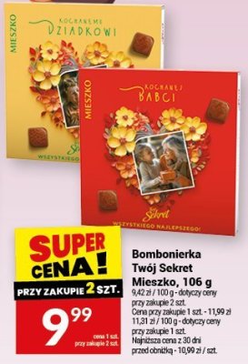 Bombonierka Twój Sekret Mieszko, 106 g promocja w Twój Market