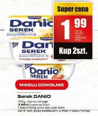 Serek DANIO promocja w Supeco