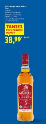 Whisky Queen Margot Scotch 700 ml promocja w Lidl