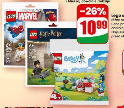 Klocki saszetka różne rodzaje promocja w Dino