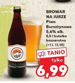 Piwo Jurajskie bursztynowe promocja