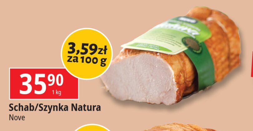 Szynka natura Nove promocja