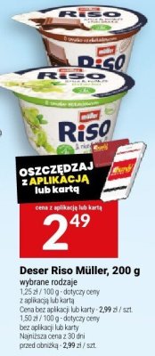 Deser Riso Müller, 200 g promocja w Twój Market