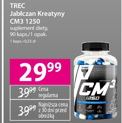 Jabłczan kreatyny cm3 1250 Trec promocja