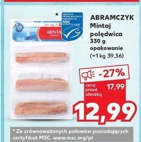 Mintaj polędwica Abramczyk promocja