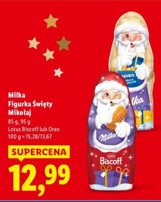 Figurka Święty Mikołaj Lotus Biscoff promocja w Lidl