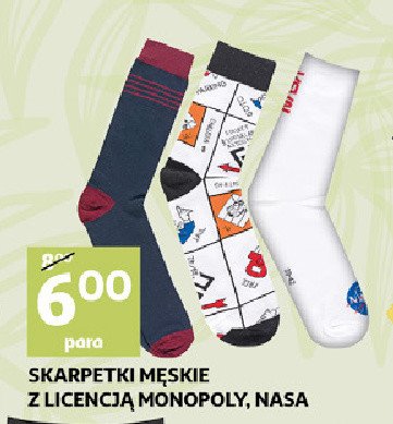 Skarpety m臋skie nasa promocja
