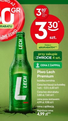Piwo Lech promocja w Żabka