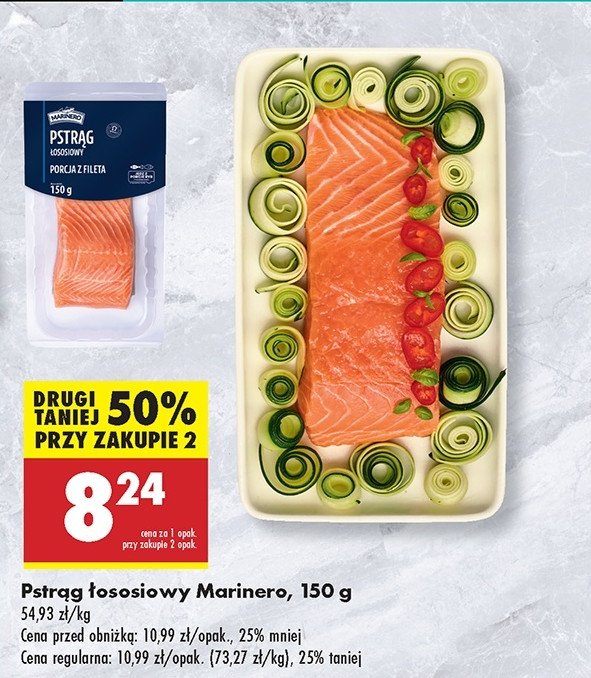 Pstrąg łososiowy Marinero promocja