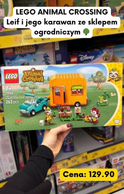 Klocki Animal Crossing Leif i karawan ze sklepem ogrodniczym 77054 promocja w Kaufland