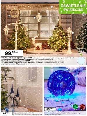 Lampki zewnętrzne na rolce 400 LED śr. 20 m, efekt flash, dodatkowe gniazdo, kolory: niebieski, zielony i czerwony promocja w Leroy Merlin