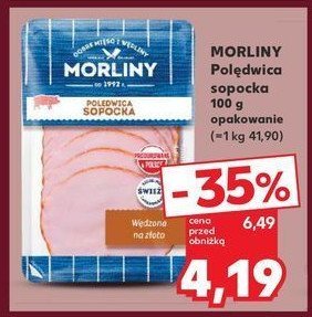 Polędwica sopocka plastry Morliny promocja