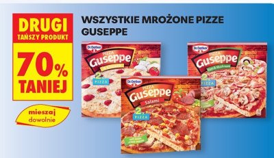 Pizza mrożona Guseppe wszystkie rodzaje promocja w Biedronka