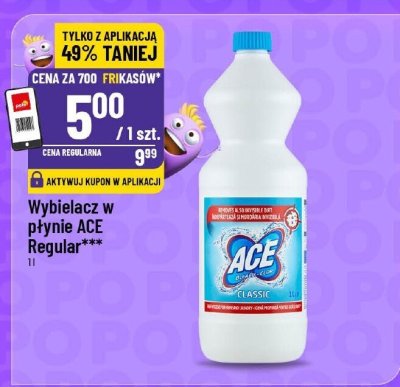 Wybielacz w płynie ACE Regular promocja w POLOmarket