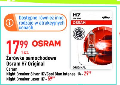 呕ar贸wka samochodowa cool blue intense h4 Osram promocja