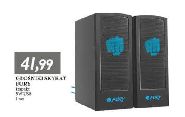 G艂o艣niki skyray nfu 1309 Fury promocja