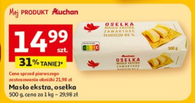 Masło promocja w Auchan