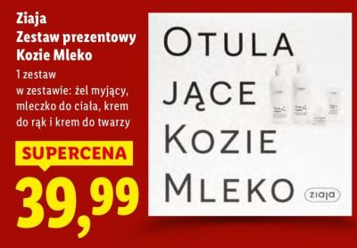 Zestaw prezentowy Kozie Mleko promocja w Lidl