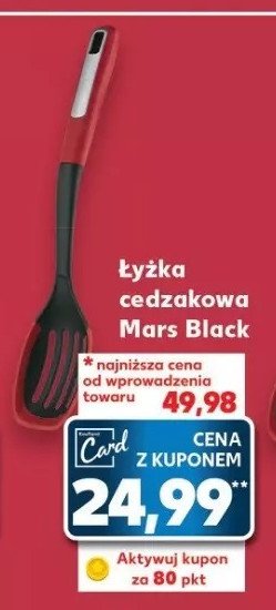 Łyżka cedzakowa mars black Florina (florentyna) promocja