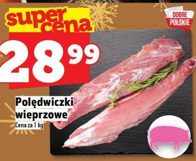 Mięso polędwiczki wieprzowe promocja w TOPAZ