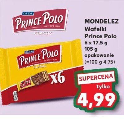 Wafelki Prince Polo promocja w Kaufland