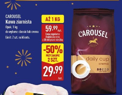 Kawa ziarnista promocja w Aldi